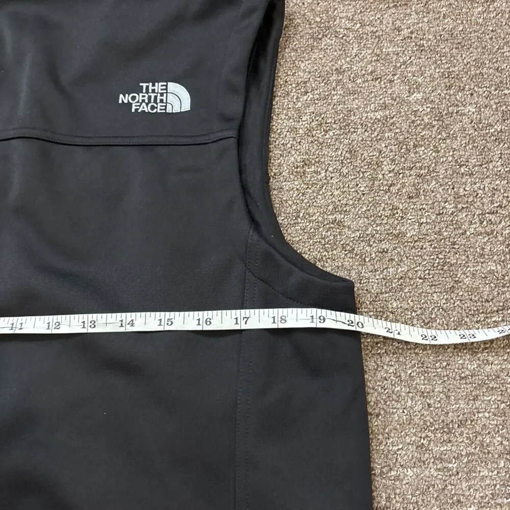 The North Face Windwall Soft Shell Vest Mens Small Black Full Zip NWT NF0A3LGZ